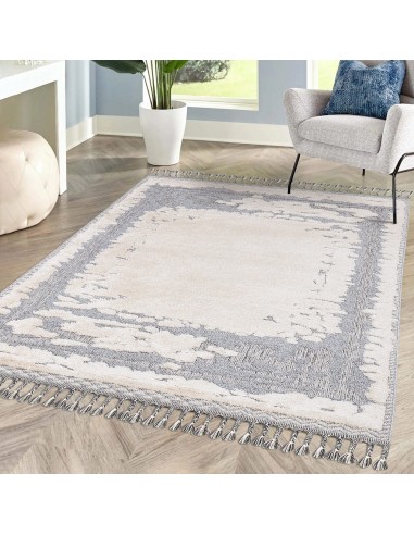 Tapis gris à motif discret - LUNA en ligne des produits 