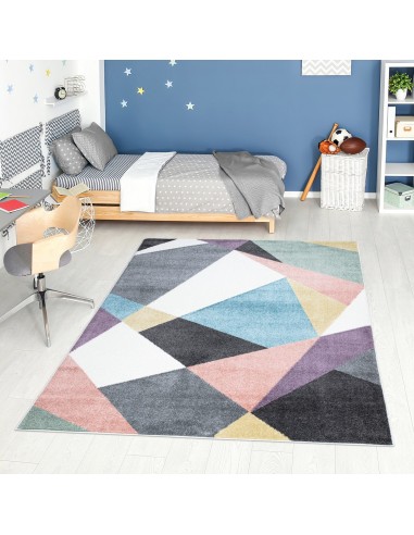 Tapis multicolore aux motifs géométriques - CALYS Par le système avancé 