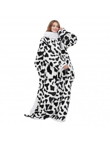 Plaid Cocooning Géant Vache - Couverture Douillette avec Doublure Polaire Le MVP de beaucoup