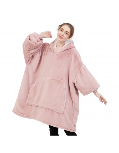 Pink Pilou Pilou Sweater - Giant Fleece-Lined Hoodie för damer acheter