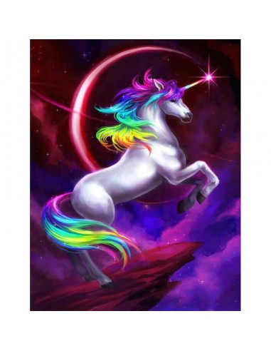 Une Licorne aux Couleurs de l'Arc-en-Ciel Comparez et commandez 