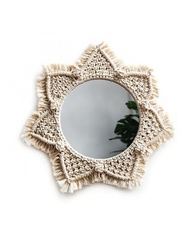 Miroir en Macramé Stella l'achat 