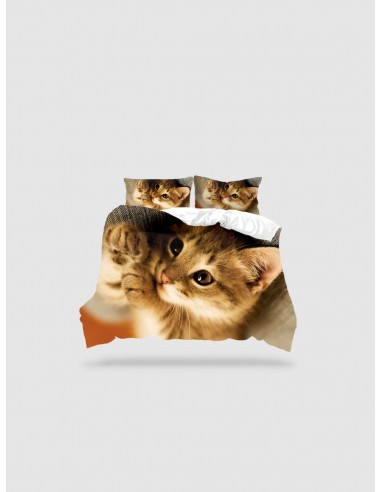 housse de couette  chat 200x200 pas cheres