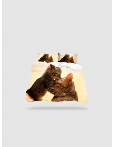 parure de lit  chat 90x190 votre