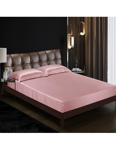 Drap housse en soie rose Vous souhaitez 