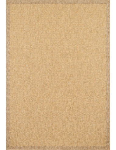 Tapis jute motif jaune - IBIZA des créatures d'habitude