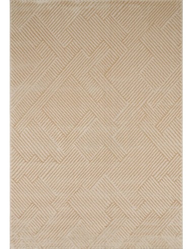 Tapis intérieur poils en relief beige - NAIROBI l'achat 