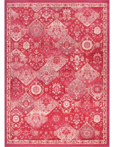 Tapis vintage rose framboise - ALANYA l'achat 