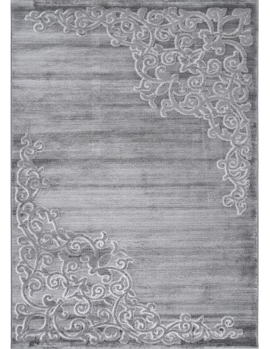 Tapis poils courts gris en stock