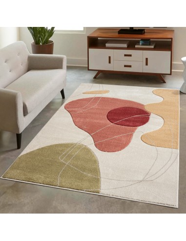 Tapis motifs abstraits multicolor - LIAH plus qu'un jeu 