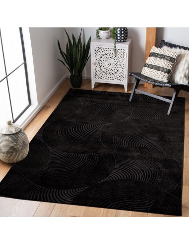 Tapis motif discret anthracite - PRIA Venez découvrir notre 