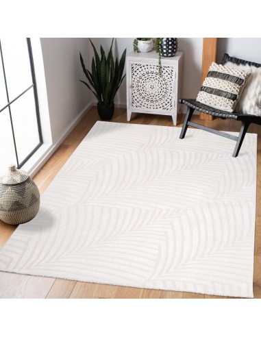 Tapis motif discret blanc - PRIA les ligaments